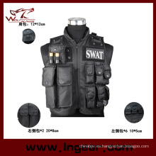 SWAT Policía chaleco táctico para Airsoft militar chaleco